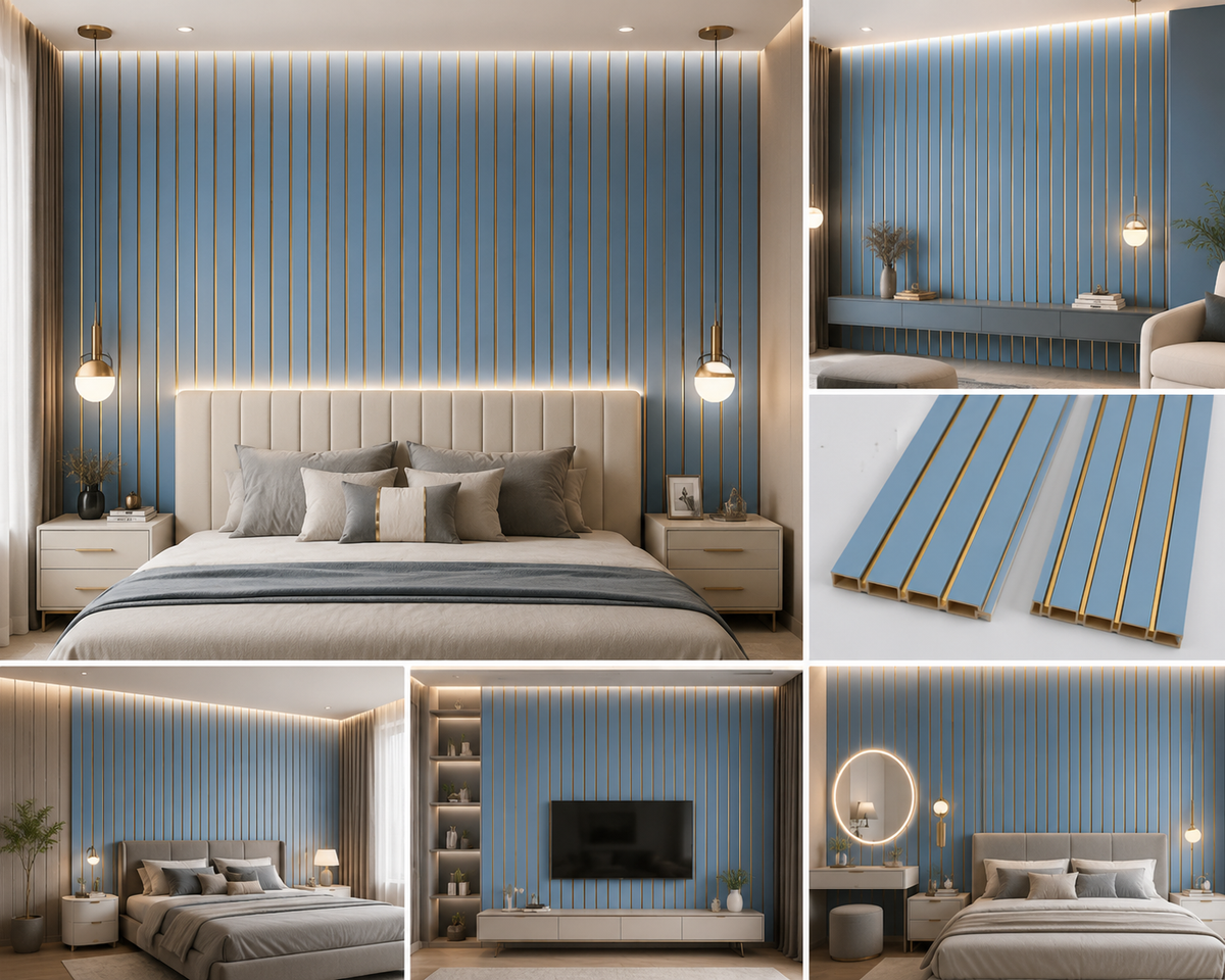 Fluted Panel wall Paneling work-(₹100-₹200)/sq.ft