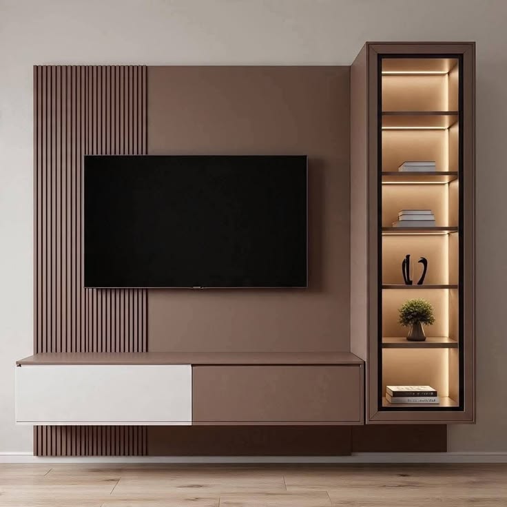 Aluminum TV Unite Work - (₹400 - ₹1,050) /sq.ft
