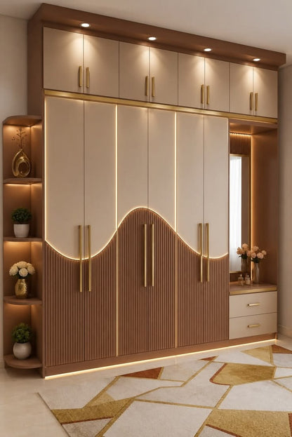 PLY Wall Almira work -(₹550-₹1200) /sq.ft