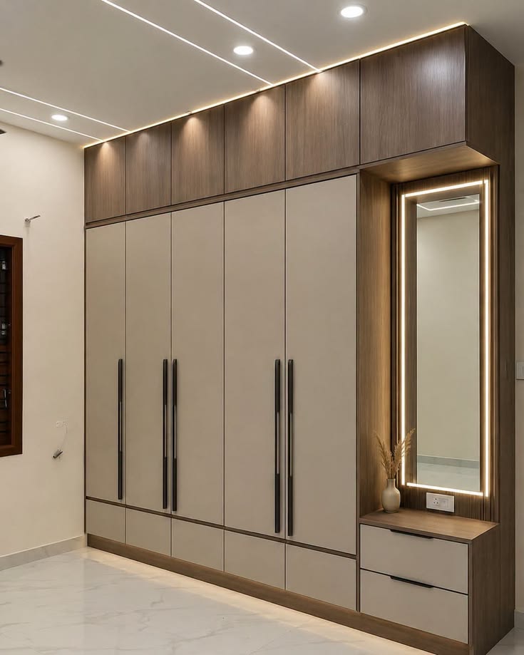 PLY Wall Almira work -(₹550-₹1200) /sq.ft