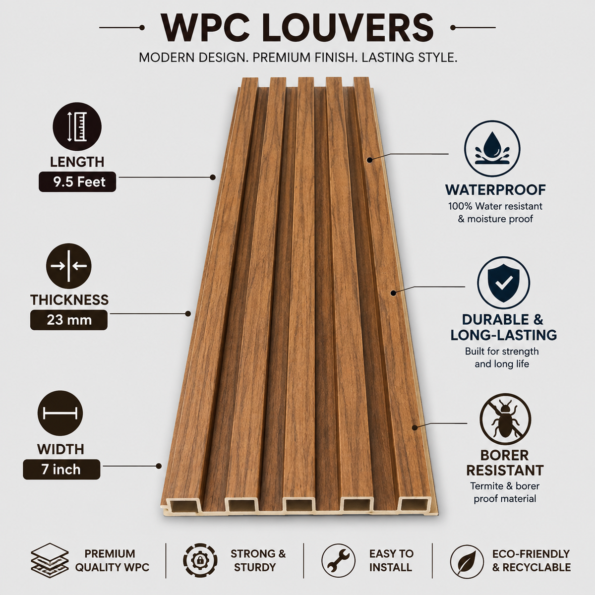 WPC Louvers