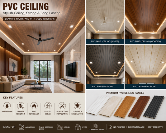 PVC Ceiling ( ₹130- ₹150 ) / sq.ft