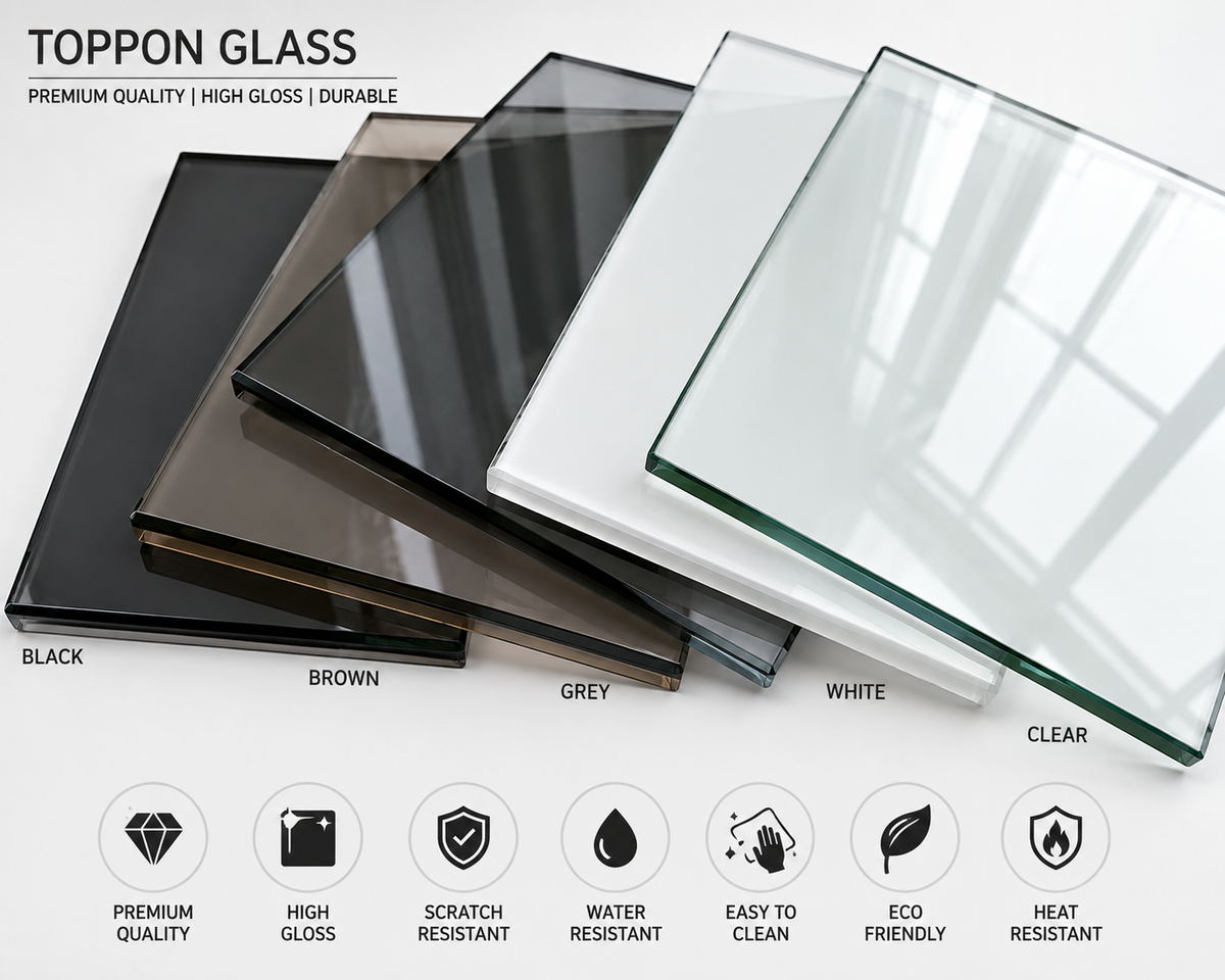 Toppon Glass work -(₹380-₹430)/sq.ft