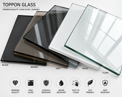 Toppon Glass work -(₹380-₹430)/sq.ft