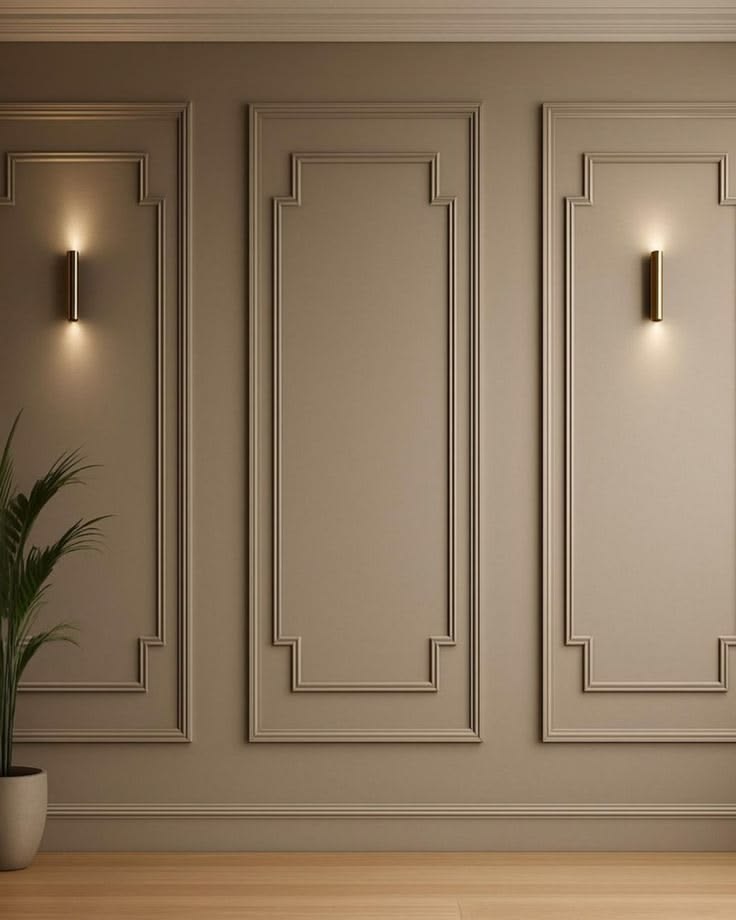 MDF molding  Wall paneling - (₹50-₹100)/sq.ft